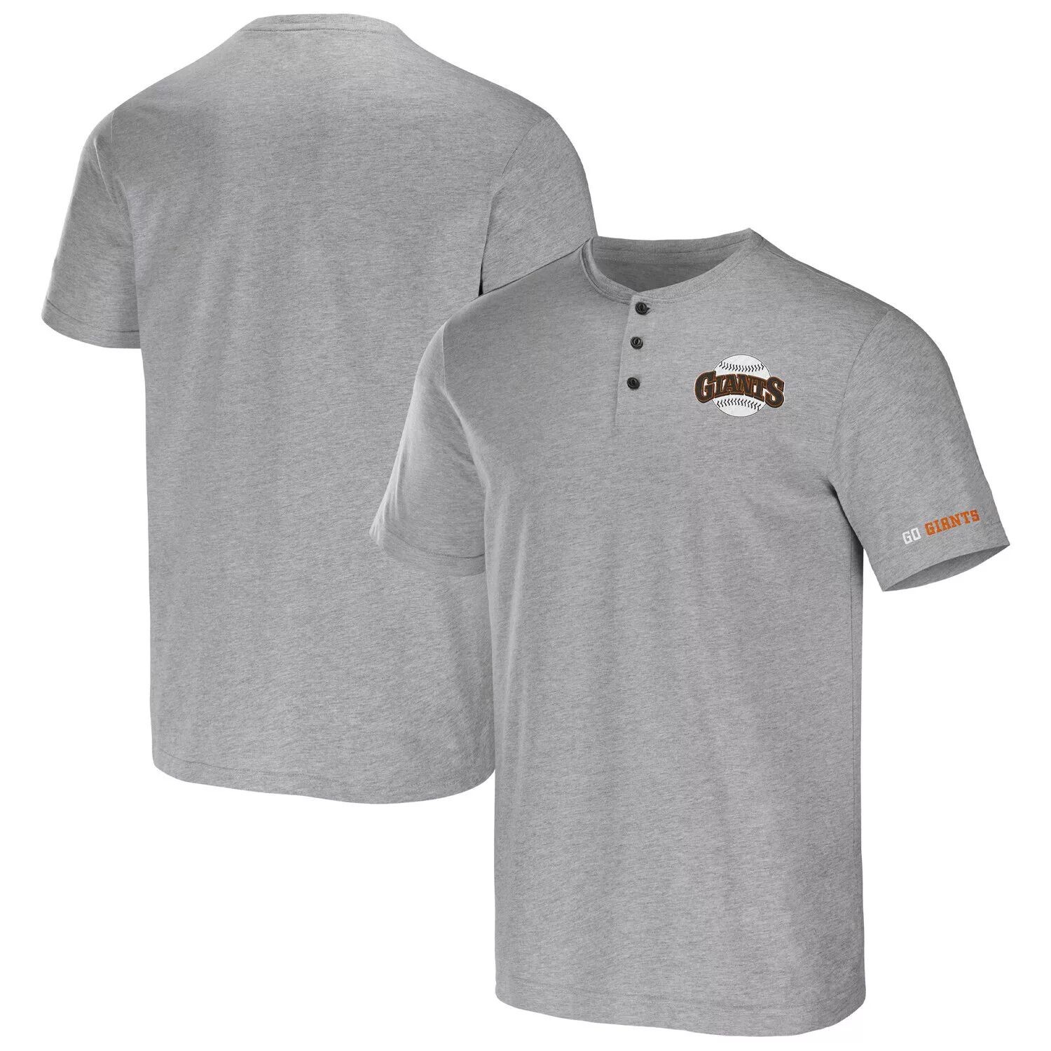 

Мужская футболка Darius Rucker Collection от Fanatics Heather Grey San Francisco Giants Henley