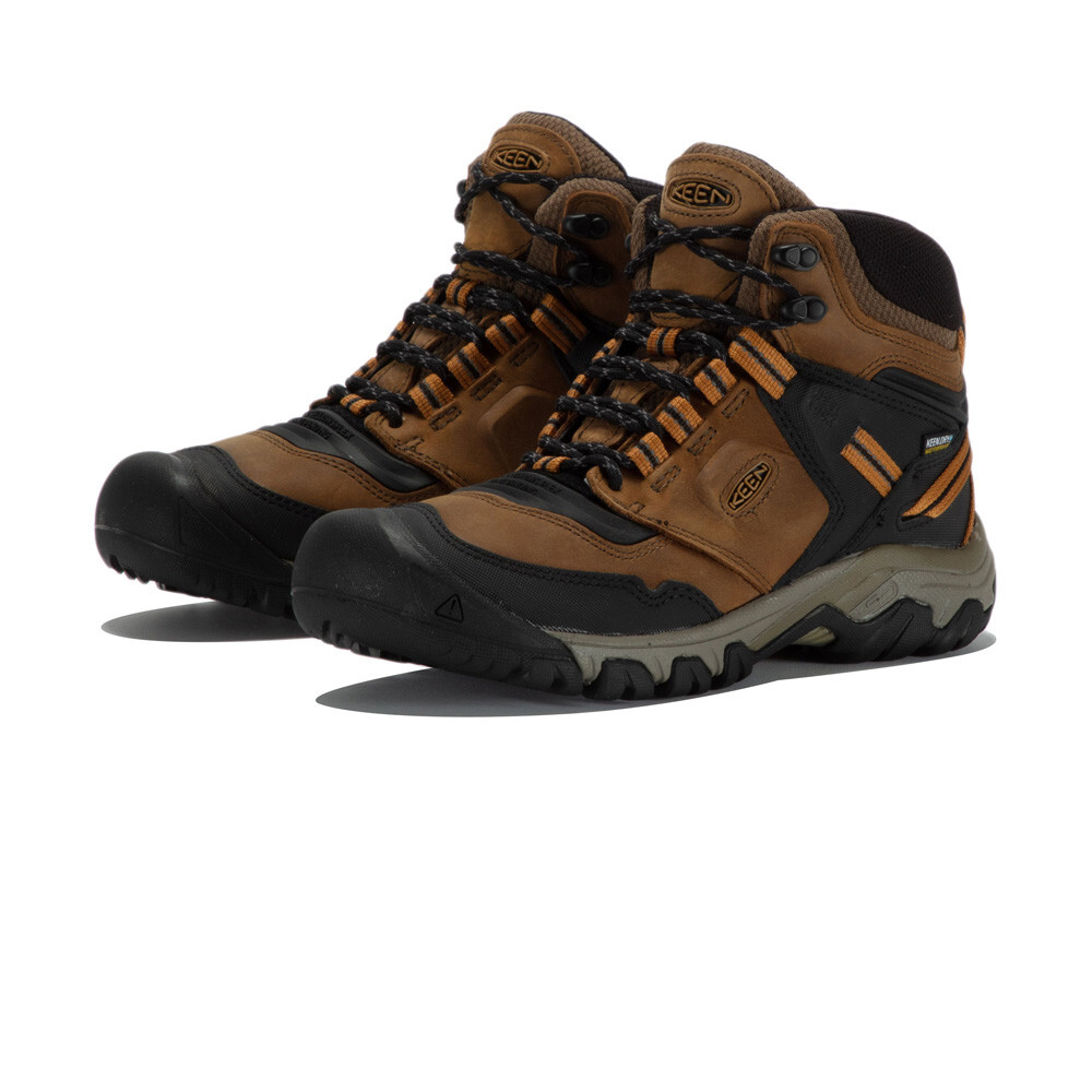 

Ботинки Keen Ridge Flex Mid Waterproof, коричневый