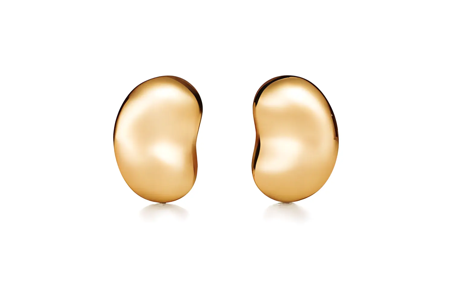 

Tiffany & Co. Серьги-гвоздики из 18-каратного золота, унисекс, золотые