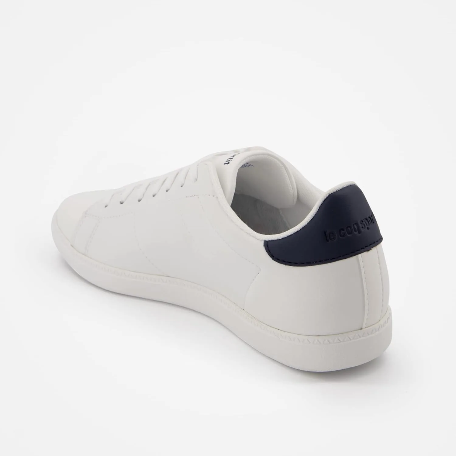 Кроссовки Le Coq Sportif унисекс, бело-голубые (Courtset Optical White/Dress Blue) — фото 3