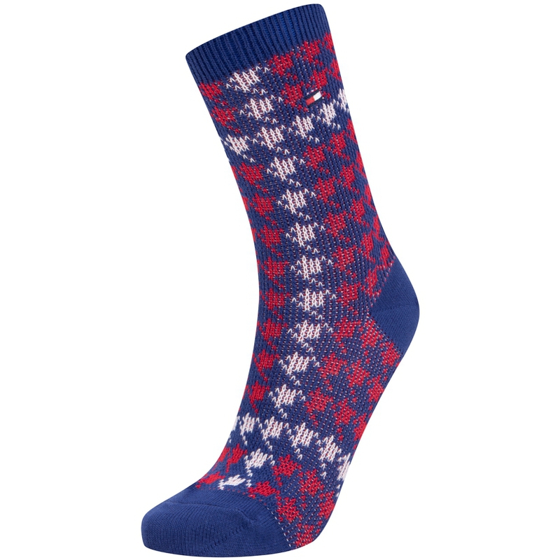 

Носки Mid-Calf женские 1 упаковка Tommy Hilfiger, синий