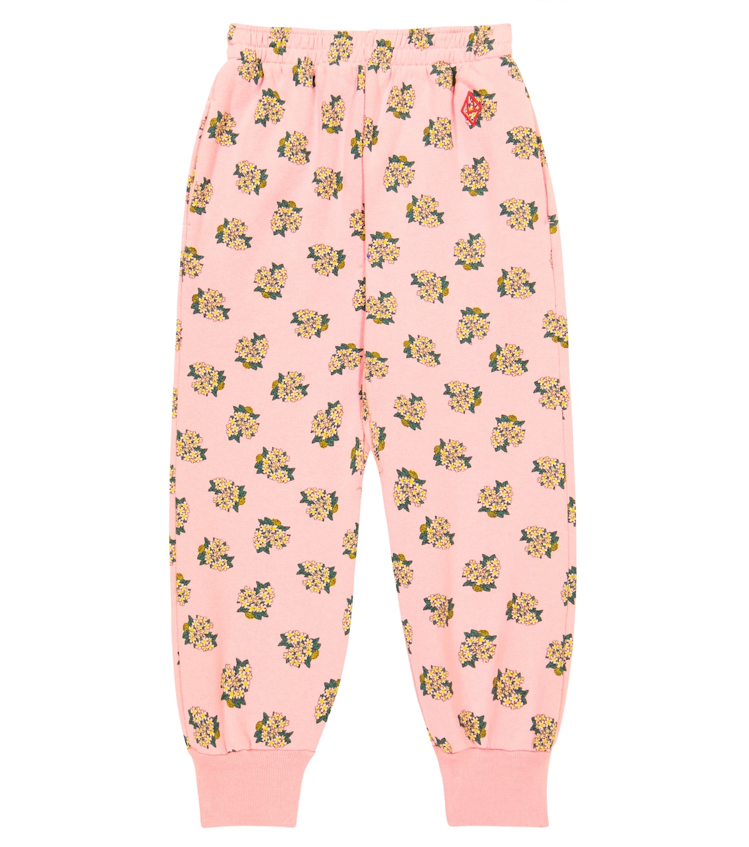 

Спортивные брюки из хлопка с цветочным принтом Dromedary The Animals Observatory, Pink_Flowers