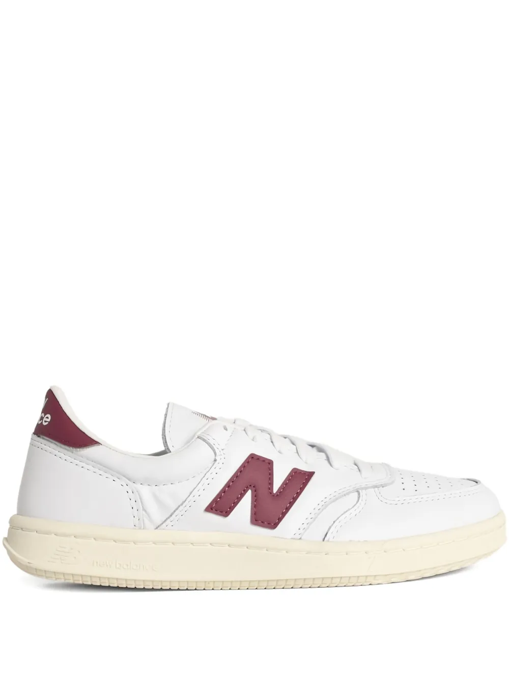 

Кожаные кроссовки с нашивкой-логотипом T500 NEW BALANCE, белый