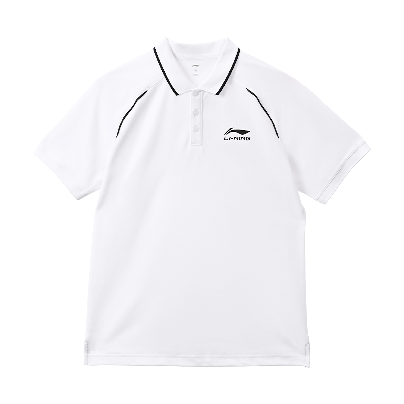 

LINING Футболка поло Sports Life Collection мужская белая, Белый, LINING Футболка поло Sports Life Collection мужская белая