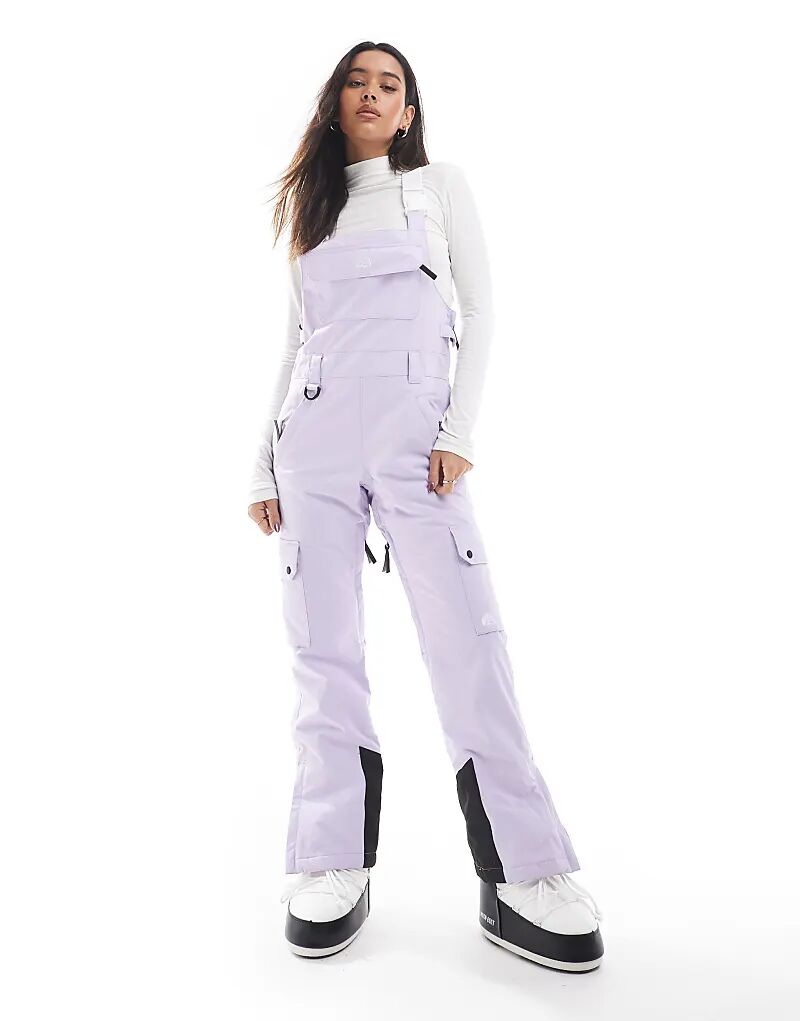 

Лыжные брюки Yeh girl bib lavender в лавандовом цвете OOSC