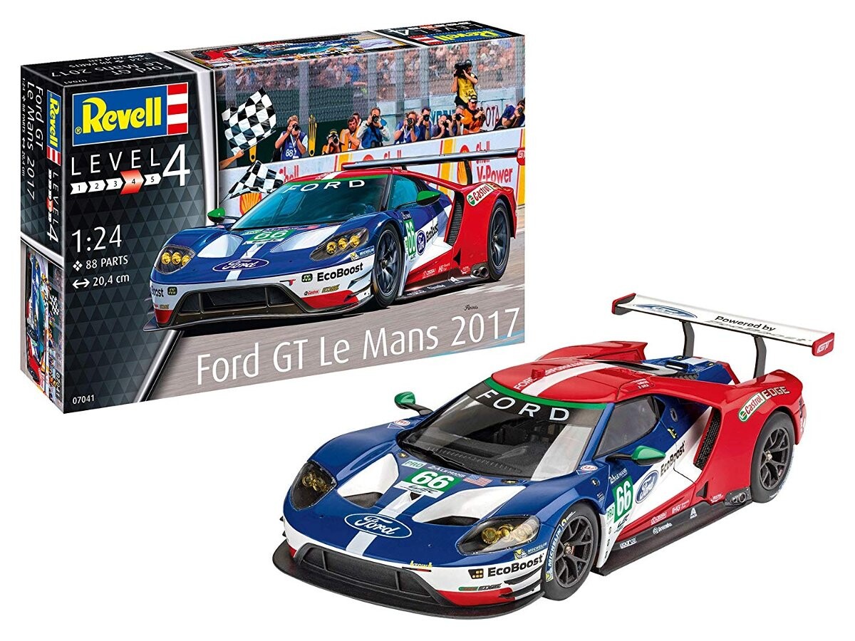 

Revell, Автомобиль Ford GT lE Mans, Модельный комплект, 10+