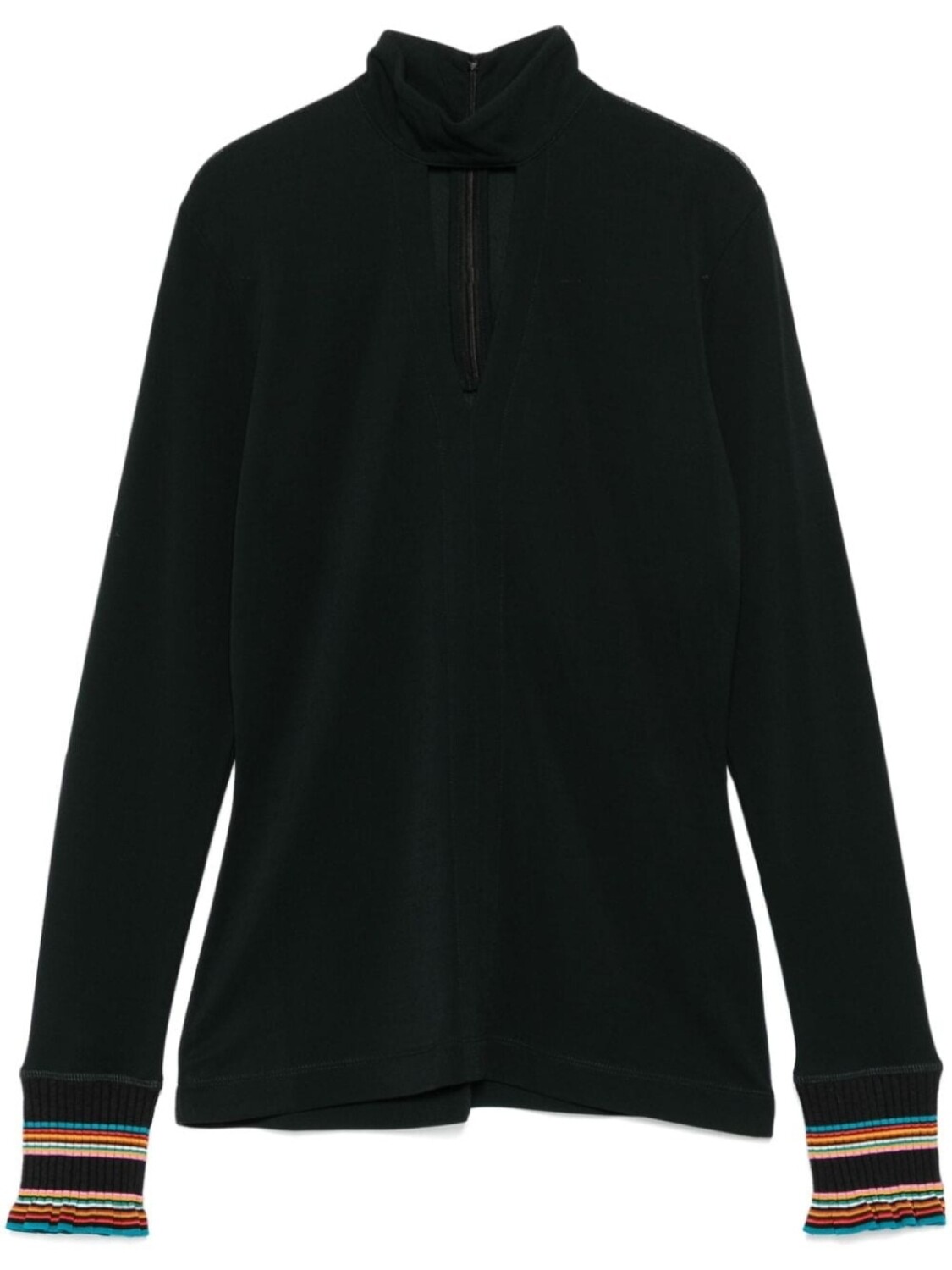 

Paul Smith топ с вырезом, черный
