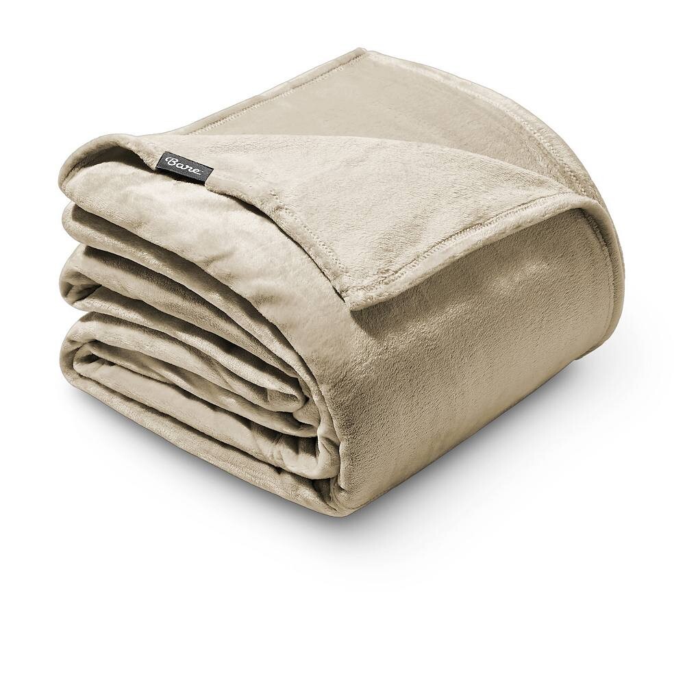 

Гигантское одеяло из микроплюша Bare Home, цвет Oyster