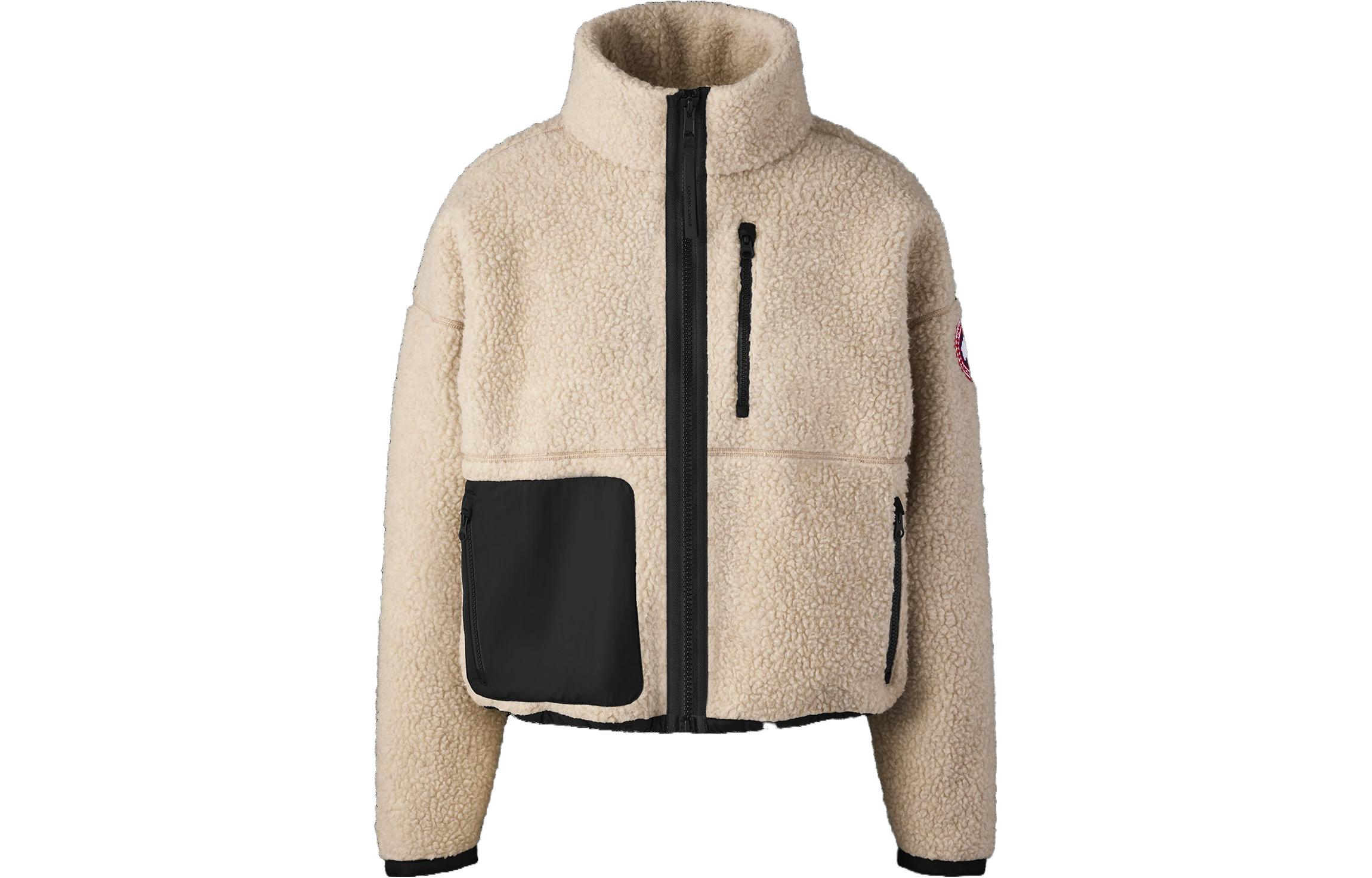 

Флисовая куртка с молнией Simcoe Canada Goose, верблюжий цвет, Бежевый, Флисовая куртка с молнией Simcoe Canada Goose, верблюжий цвет