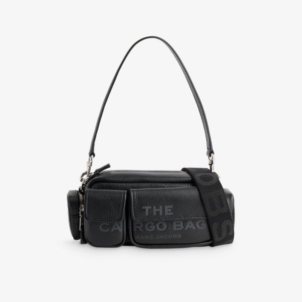 

Кожаная наплечная сумка-мешок Cargo Marc Jacobs, черный