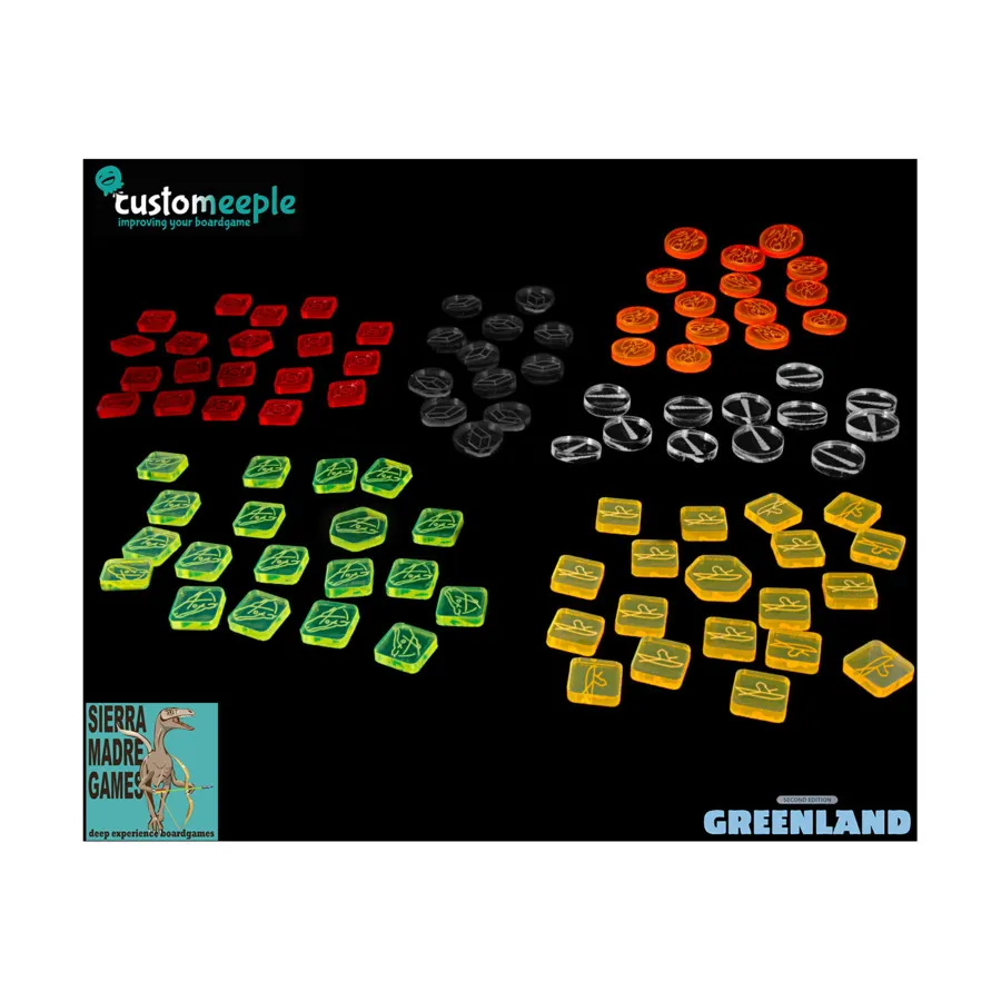 

Делюкс набор жетонов Гренландии, Game Accessories (Customeeple)