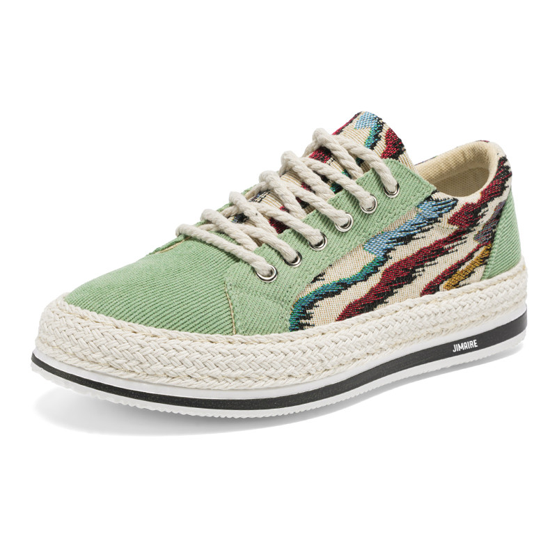 

King Jinmai Низкие скейтерские кроссовки мужские зеленые, цвет Green