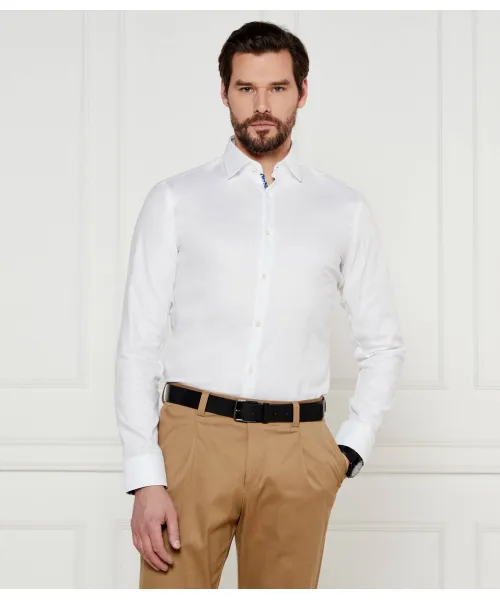 

Рубашка Koey Slim fit Hugo, белый