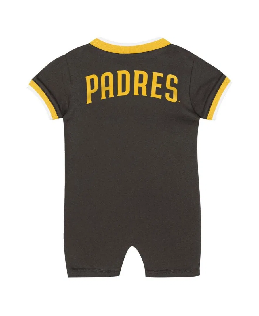 Детский коричневый комбинезон San Diego Padres для мальчиков и девочек Outerstuff — фото 3