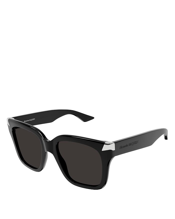 

Солнцезащитные очки Punk Rivet Square, 53 мм McQueen, черный