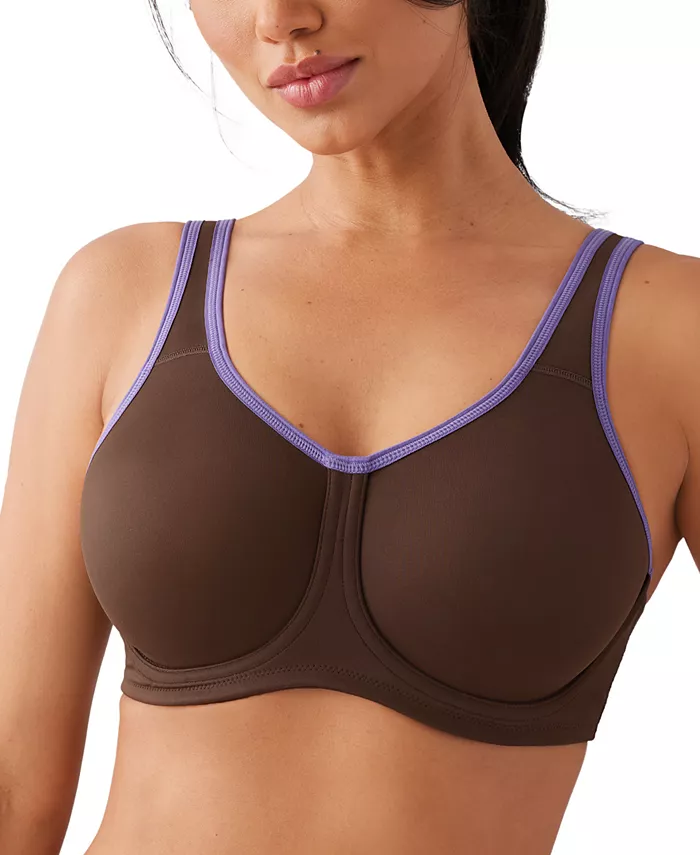 

Бюстгальтер Simone Sport Hight Impact на косточках 855170, до 1 чашки Wacoal, коричневый