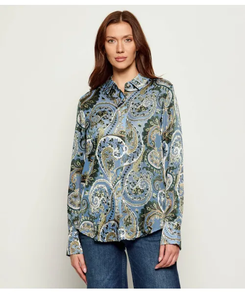 

Рубашка Кларисса Oversize fit Guess Jeans, синий