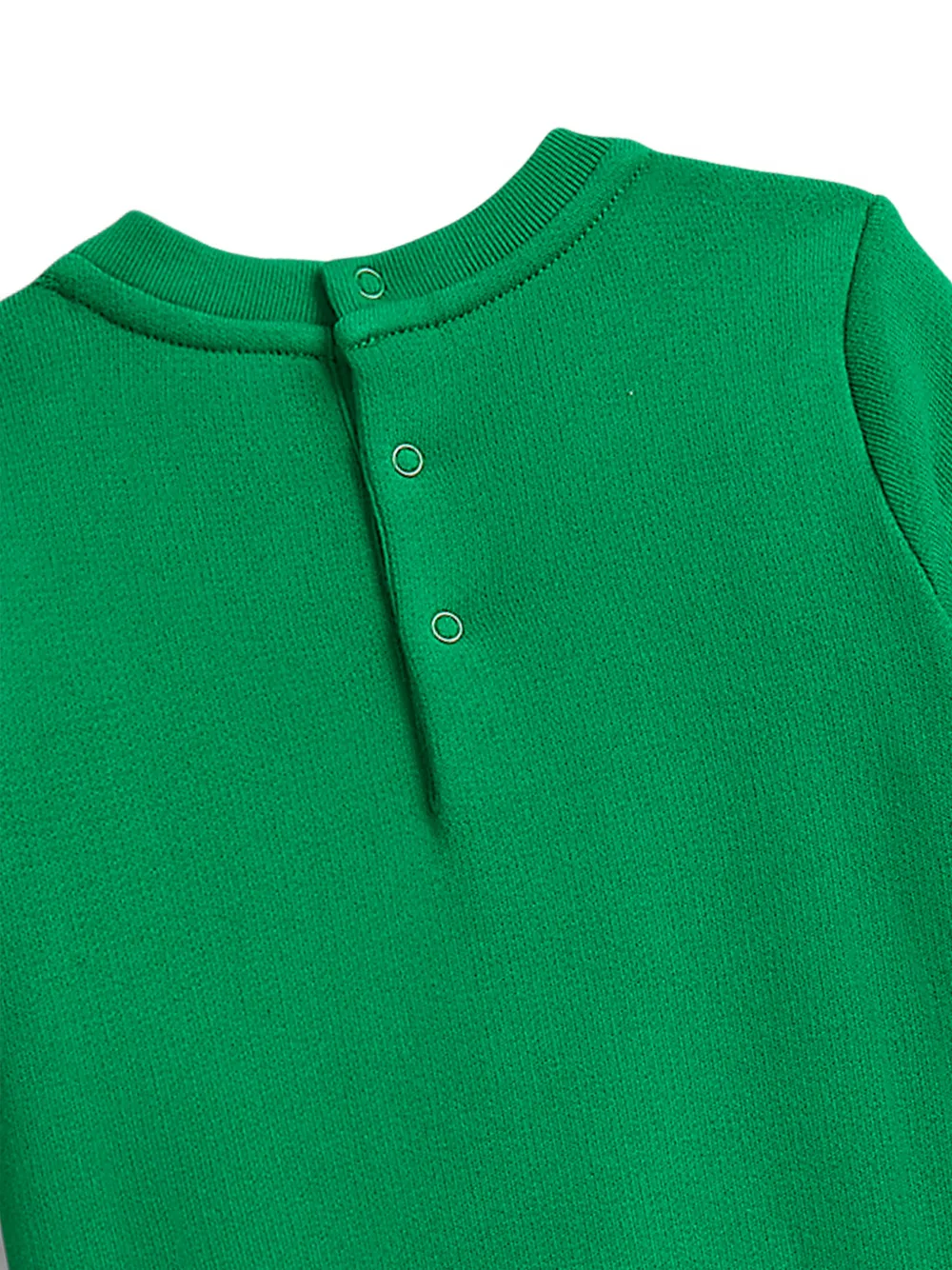 Комбинезон с изображением медвежонка Поло Polo Ralph Lauren Kids, зеленый — фото 3