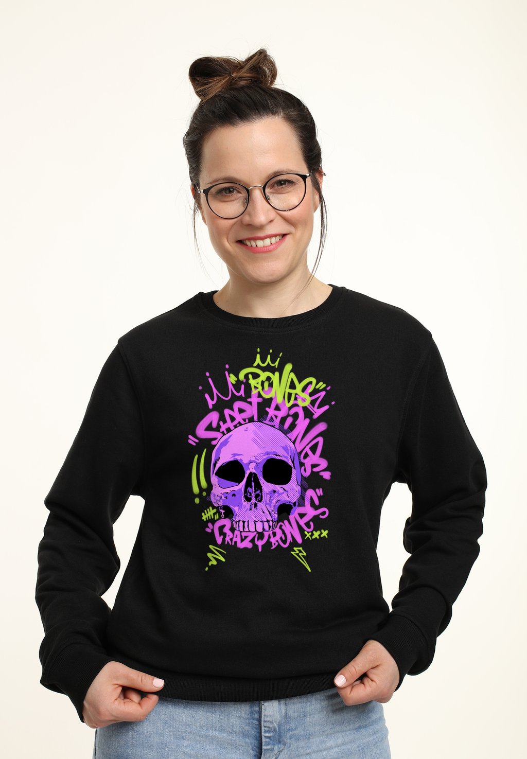 

Толстовка MATT KEELING CRAZY BONES Henry Tiger, черный