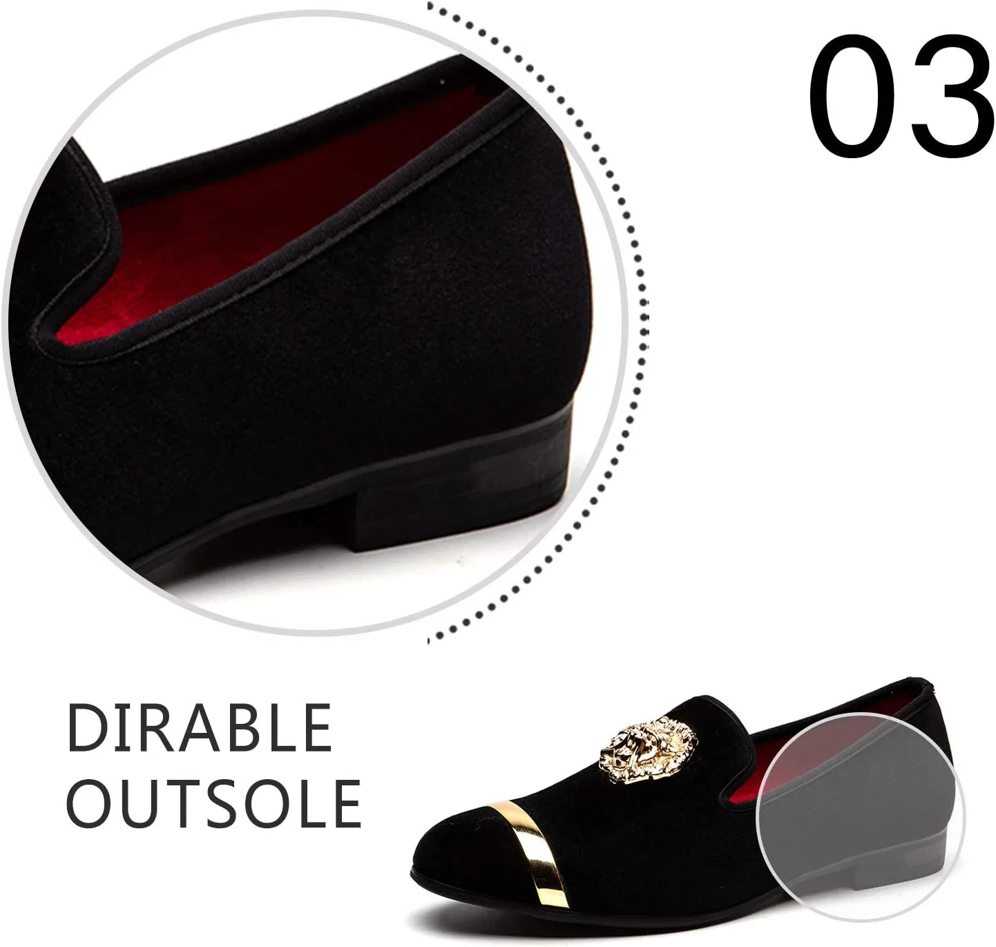 Лоферы кожаные текстурированные мужские Glitter Loafers, Black/03 JITAI — фото 4