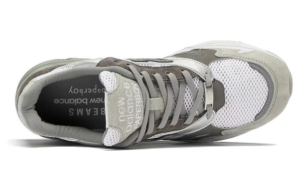 Кроссовки beams x paperboy paris x 920 сделано в англии New Balance, серый — фото 4