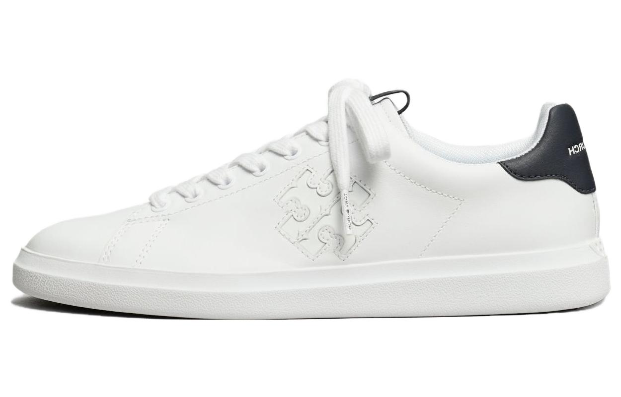 

Кроссовки TORY BURCH Double T Howell Leather Sneakers, белый