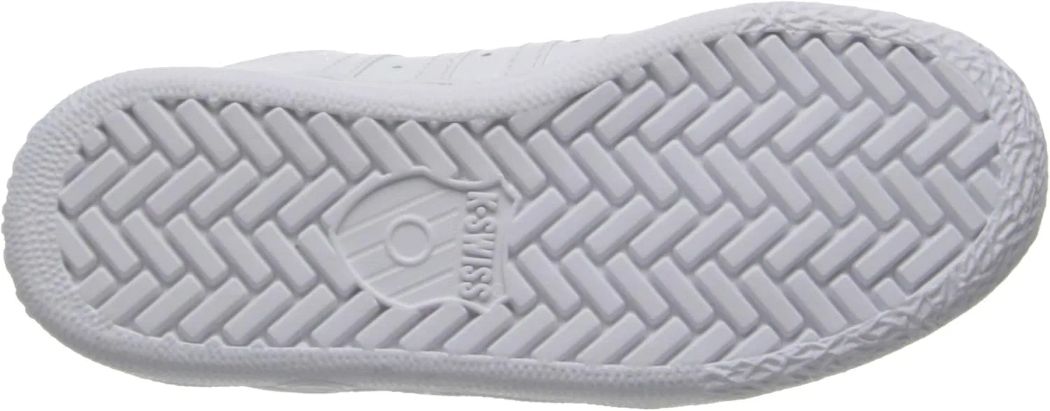 Кроссовки теннисные K-Swiss 801 Classic, белый, размер большой ребенок — фото 4