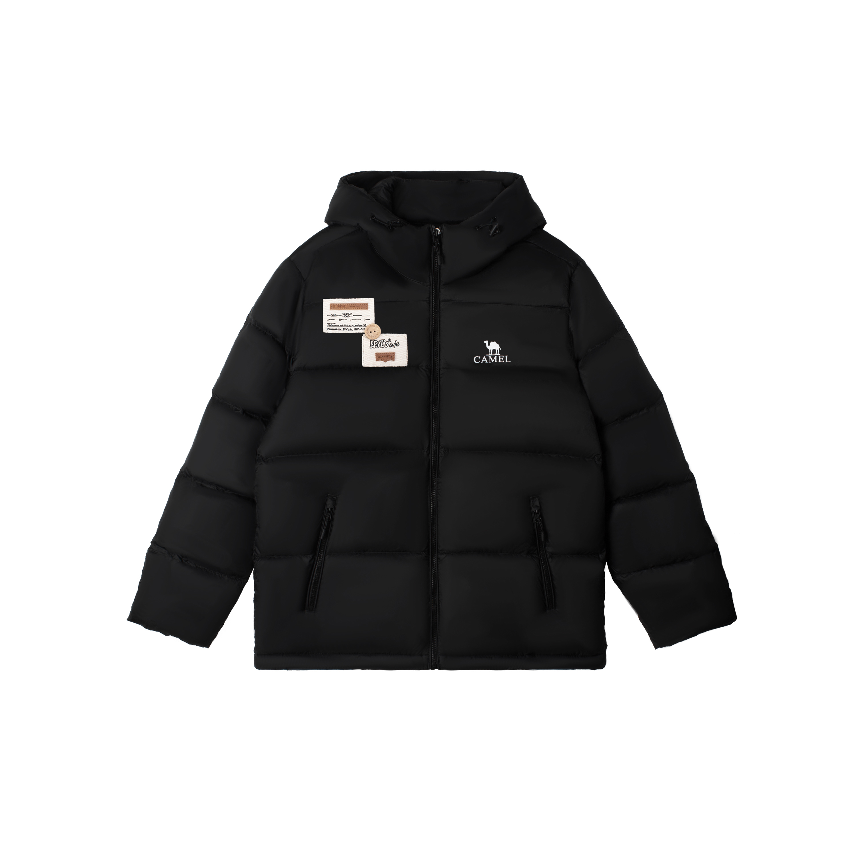 

Теплая куртка из коллекции Fleece Collection Unisex CAMEL, phantom черный