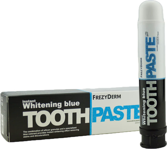 

FREZYDERM Instant Whitening синяя зубная паста 1450 ppm 75 m Inna marka