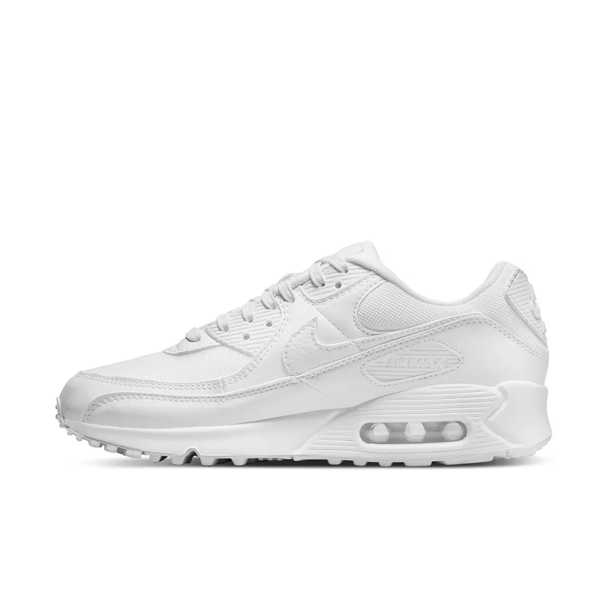 Nike Air Max 90 женские повседневные кроссовки Nike, белый — фото 4