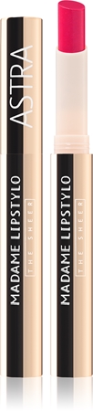 

Глянцевая помада Astra Make-up Madame Lipstylo The Sheer, 04 Mènage à Trois 2 g