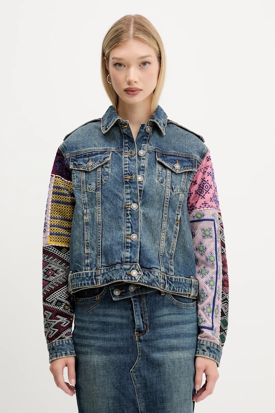 

Джинсовая куртка Ethnic Desigual, темно-синий