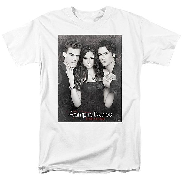 

Футболка с коротким рукавом Vampire diaries that was then Licensed Character