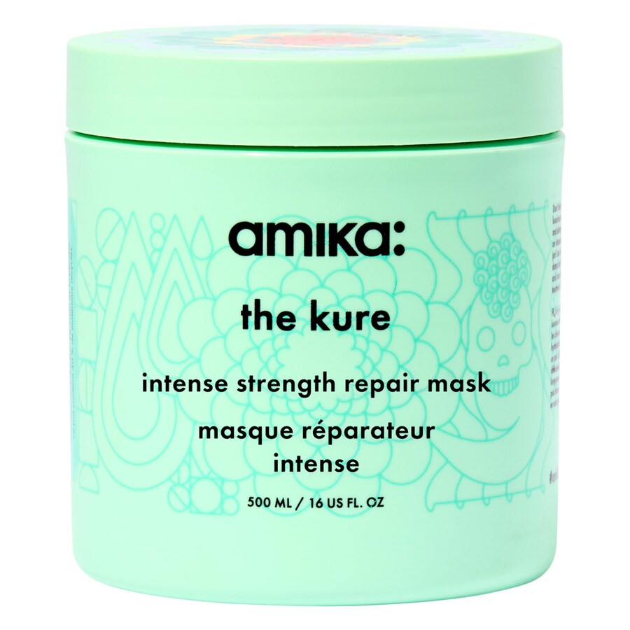 

Восстанавливающая маска для волос Kure Intense Strength amika, 16 oz