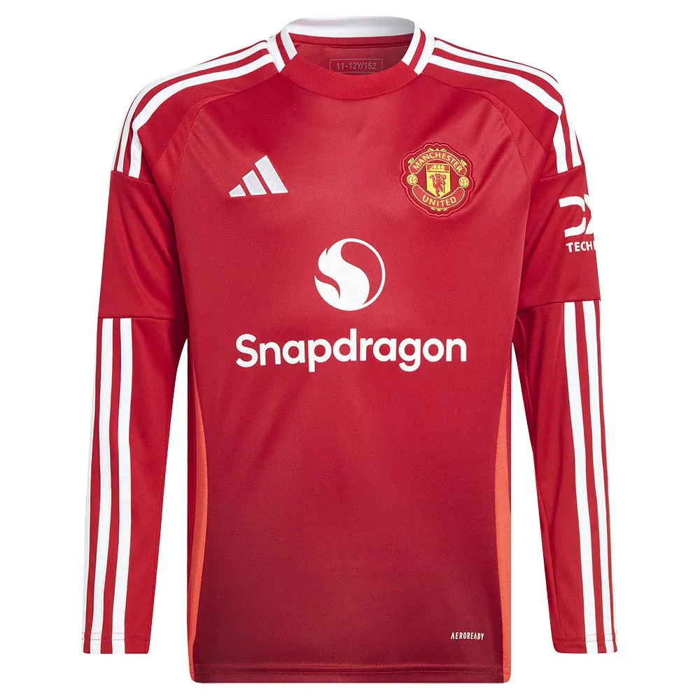 

Лонгслив adidas Manchester United 24/25 home junior, красный