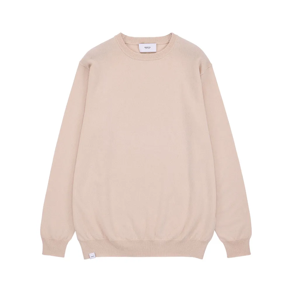 

Вязаный свитер Makia Fern, бежевый