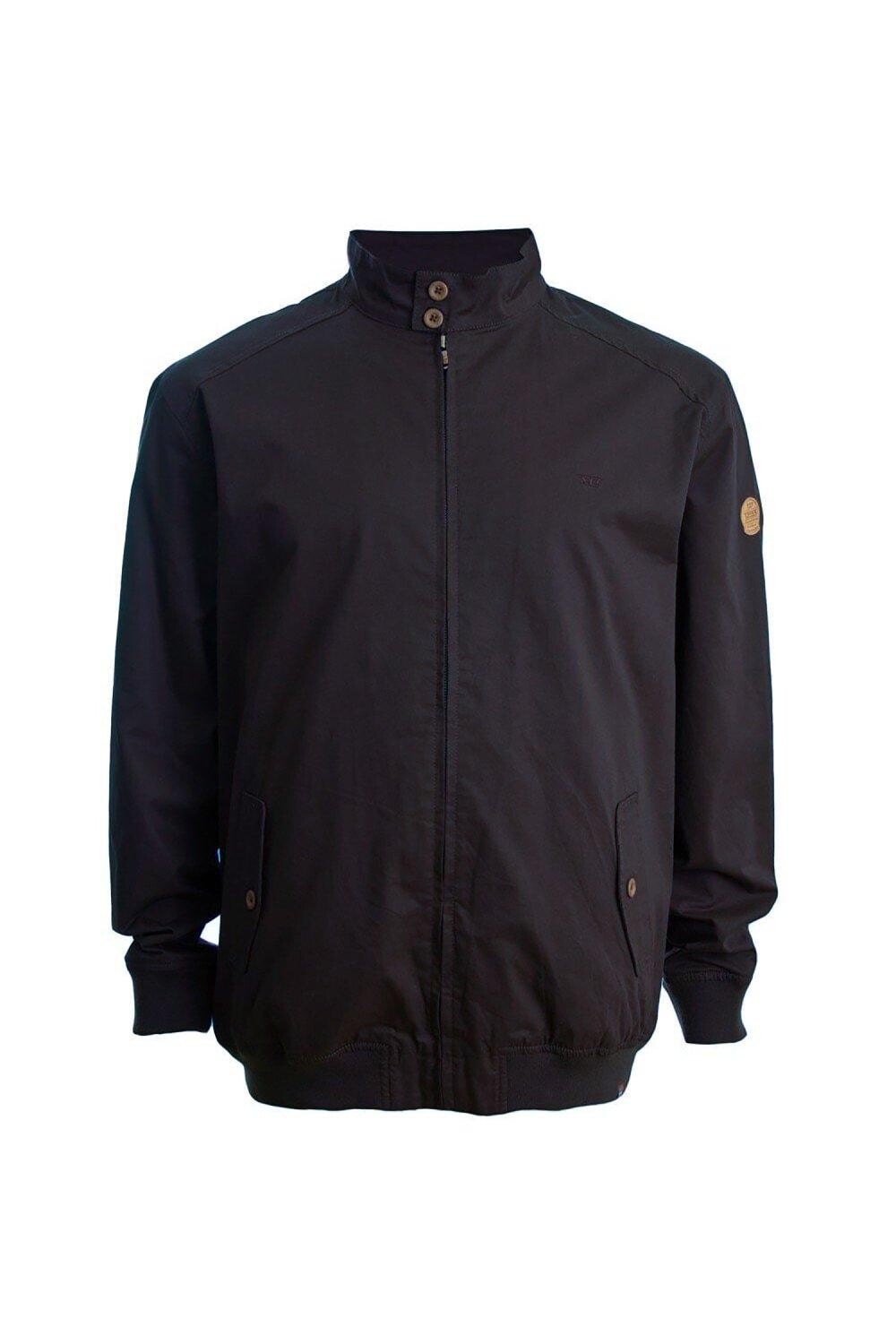 

Хлопковая куртка Харрингтон размера Kingsize Windsor Duke Clothing, черный