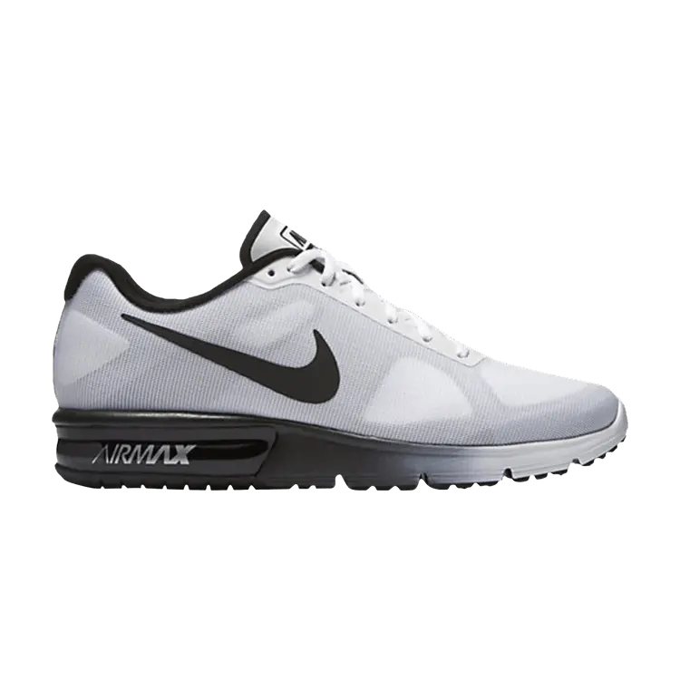 

Кроссовки Nike Air Max Sequent 'White Black', белый