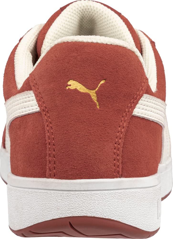 Мужские кроссовки Puma Iconic Suede Low Eh, красный — фото 4