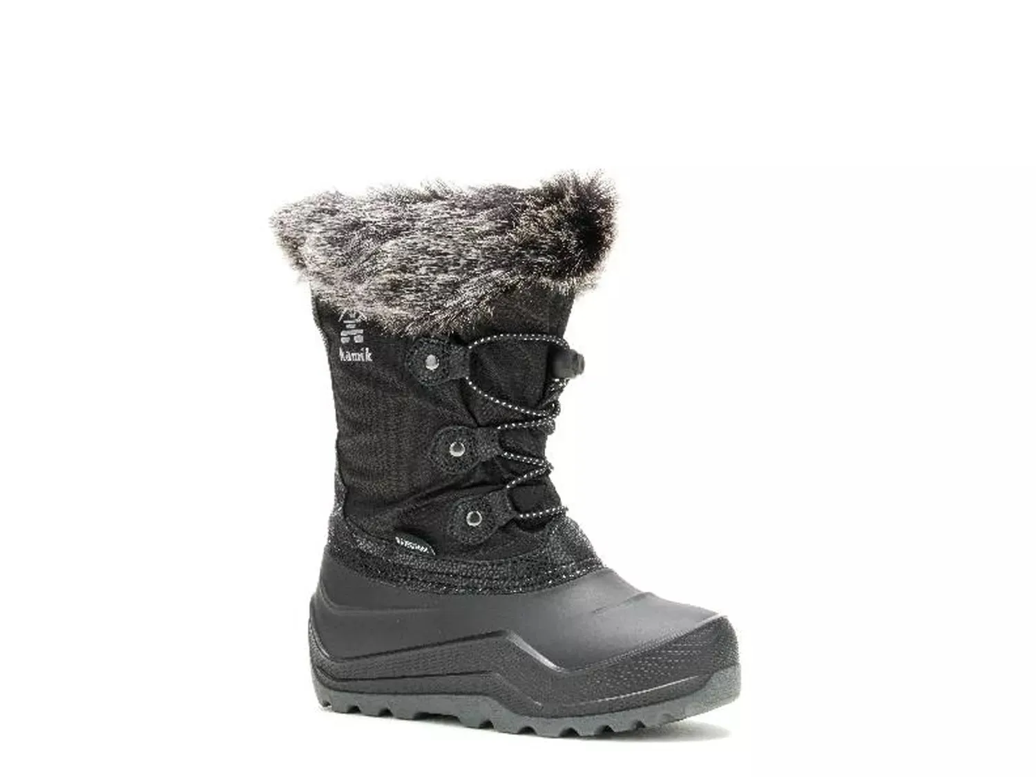 

Ботинки Kamik Powdery Snow Boot - детские, черные