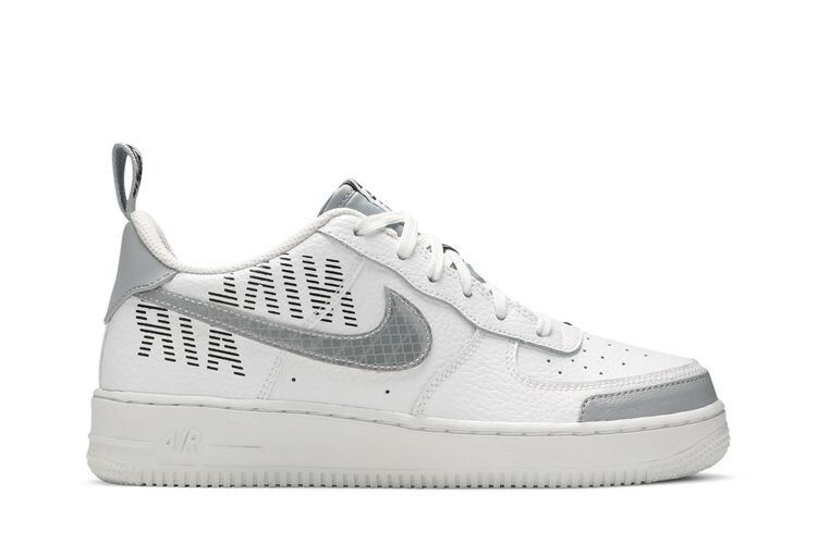 

Кроссовки Nike Air Force 1 LV8 2 GS White Wolf Grey, белый