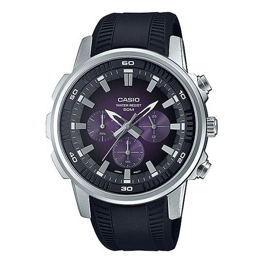 

Часы Casio Dress Classic Analog Watch 'Black Purple Silver', фиолетовый