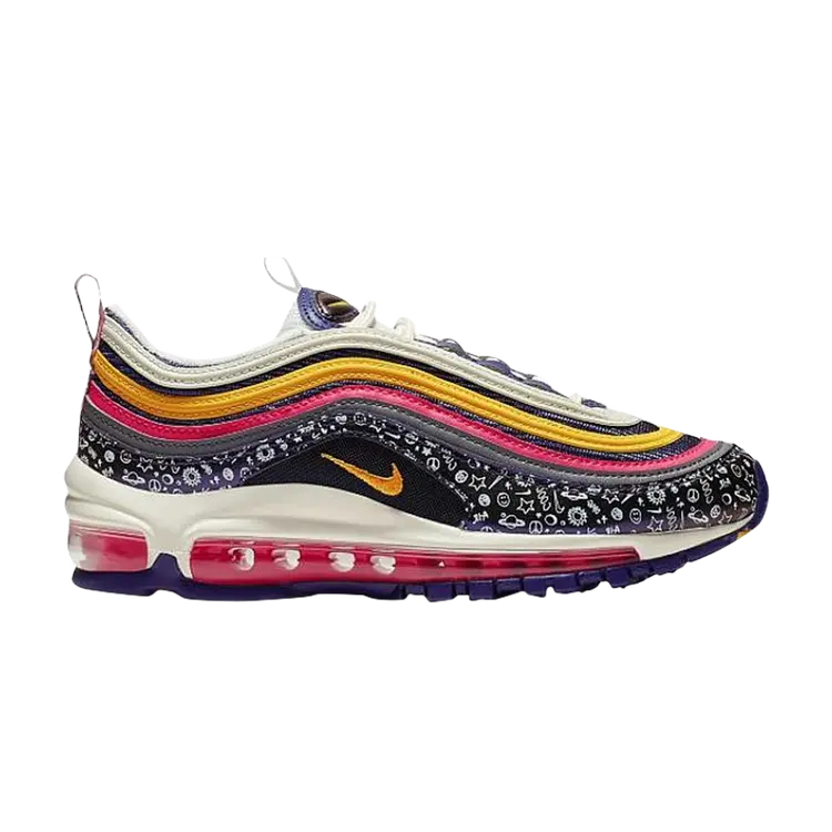 

Кроссовки Nike Air Max 97 GS 'Back To School', разноцветный