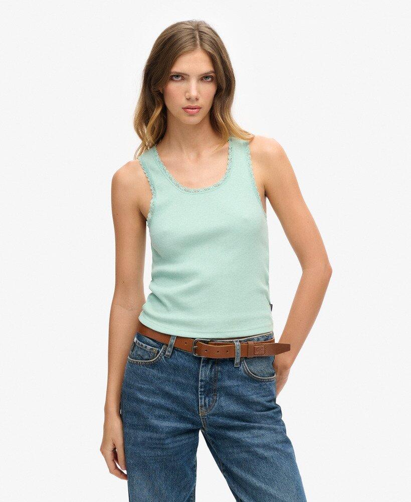 

SUPERDRY Винтажный кружевной топ из органического хлопка