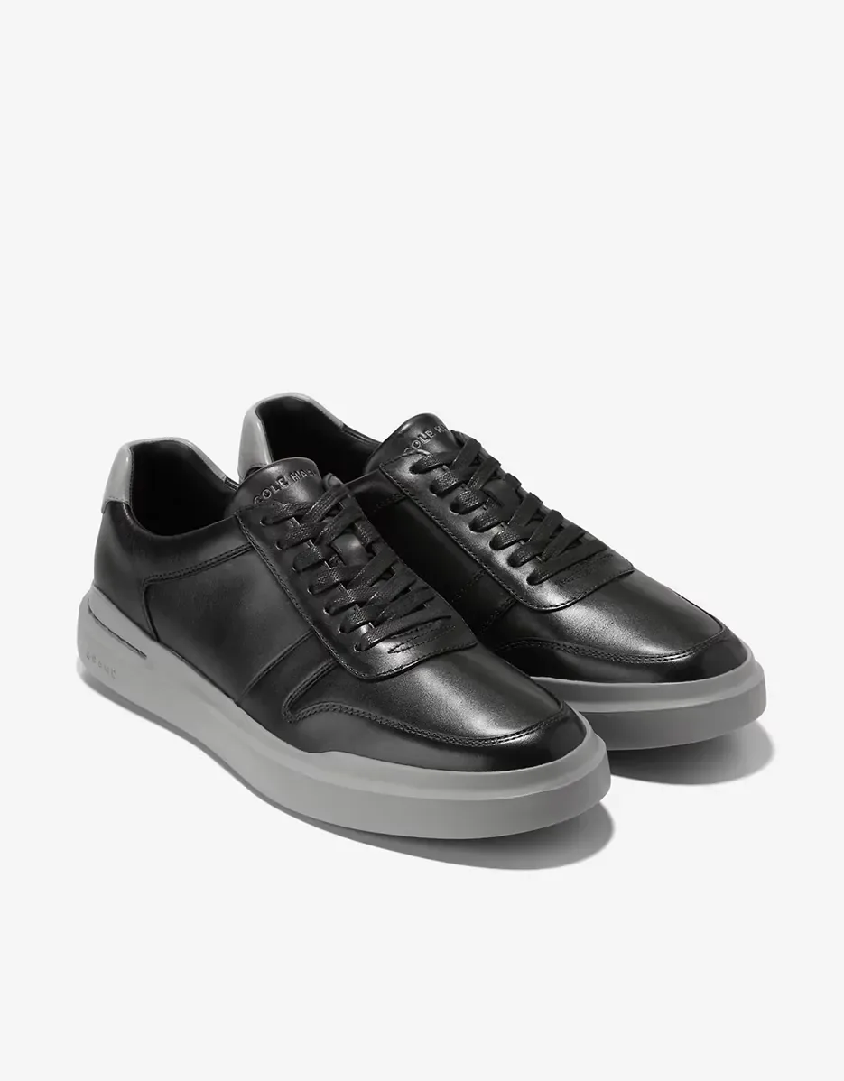 Мужские спортивные туфли классического стиля, выполненные из кожи Cole Haan, черный — фото 4