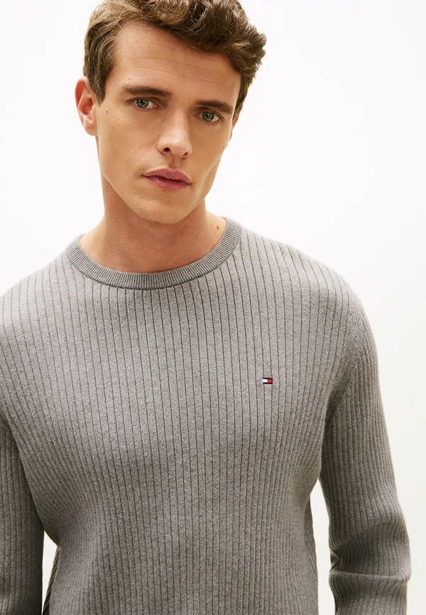 Джемпер Tommy Hilfiger, Medium Grey Heather — фото 4