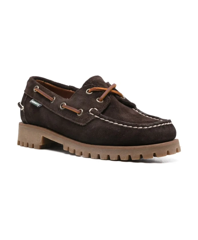Замшевые мокасины Ranger Sebago, коричневый — фото 2