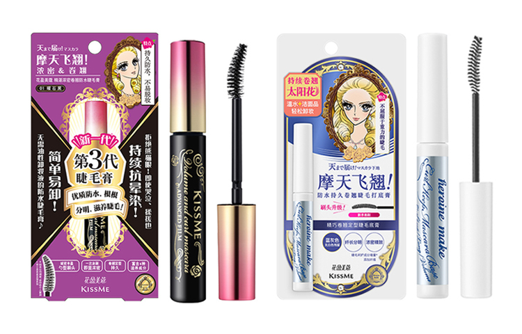 

KISSME Тушь для ресниц 3rd Generation + база Blue Gray набор водостойкая косметика с долговременным покрытием 6г+4,5г