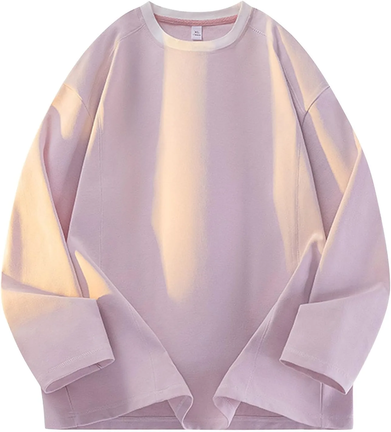 

Толстовка с круглым вырезом для мужчин Plus Size, спортивная, с длинным рукавом Xiaojmake