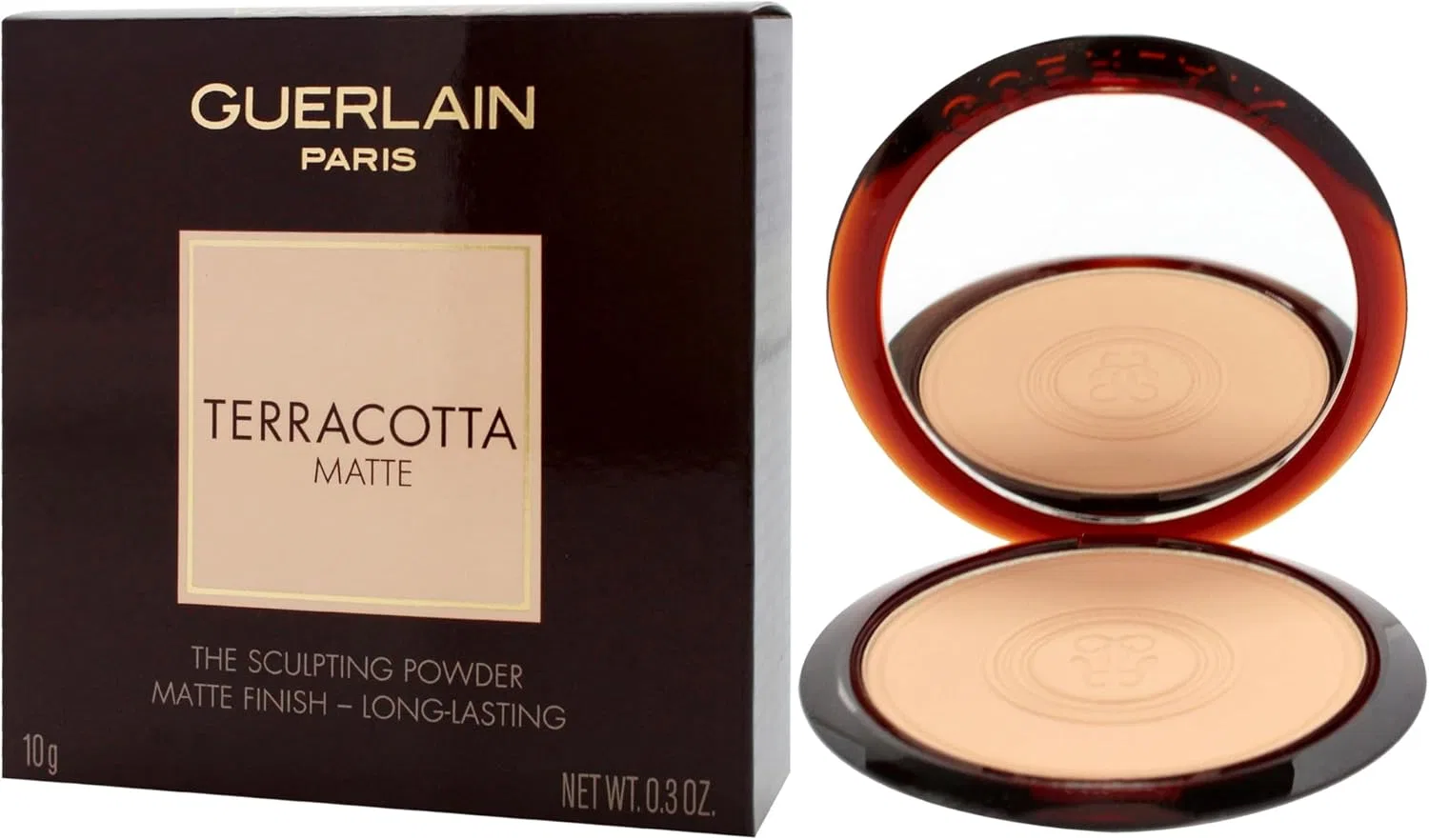 Пудра для скульптурирования Guerlain Terracotta Matte, Light, 10 г — фото 4